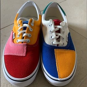 Patchwork Multi-Color Vans